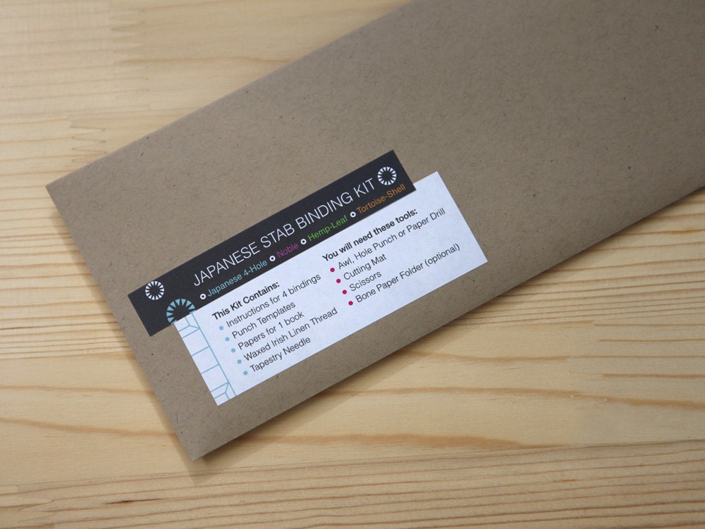 KIT - Japanese Binding Kit and Tutorial