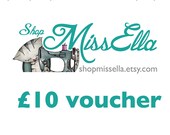 Gift voucher - ten pounds - gift certificate for any cat themed illustration, jewellery and more  - mothers day