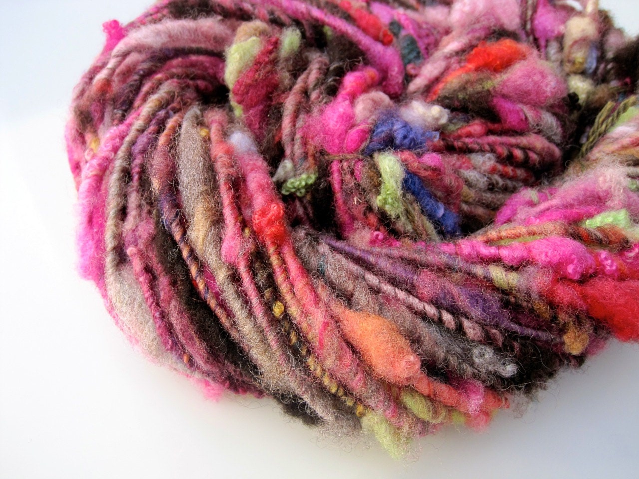 Outlaw Yarn Joyful handspun Art Yarn