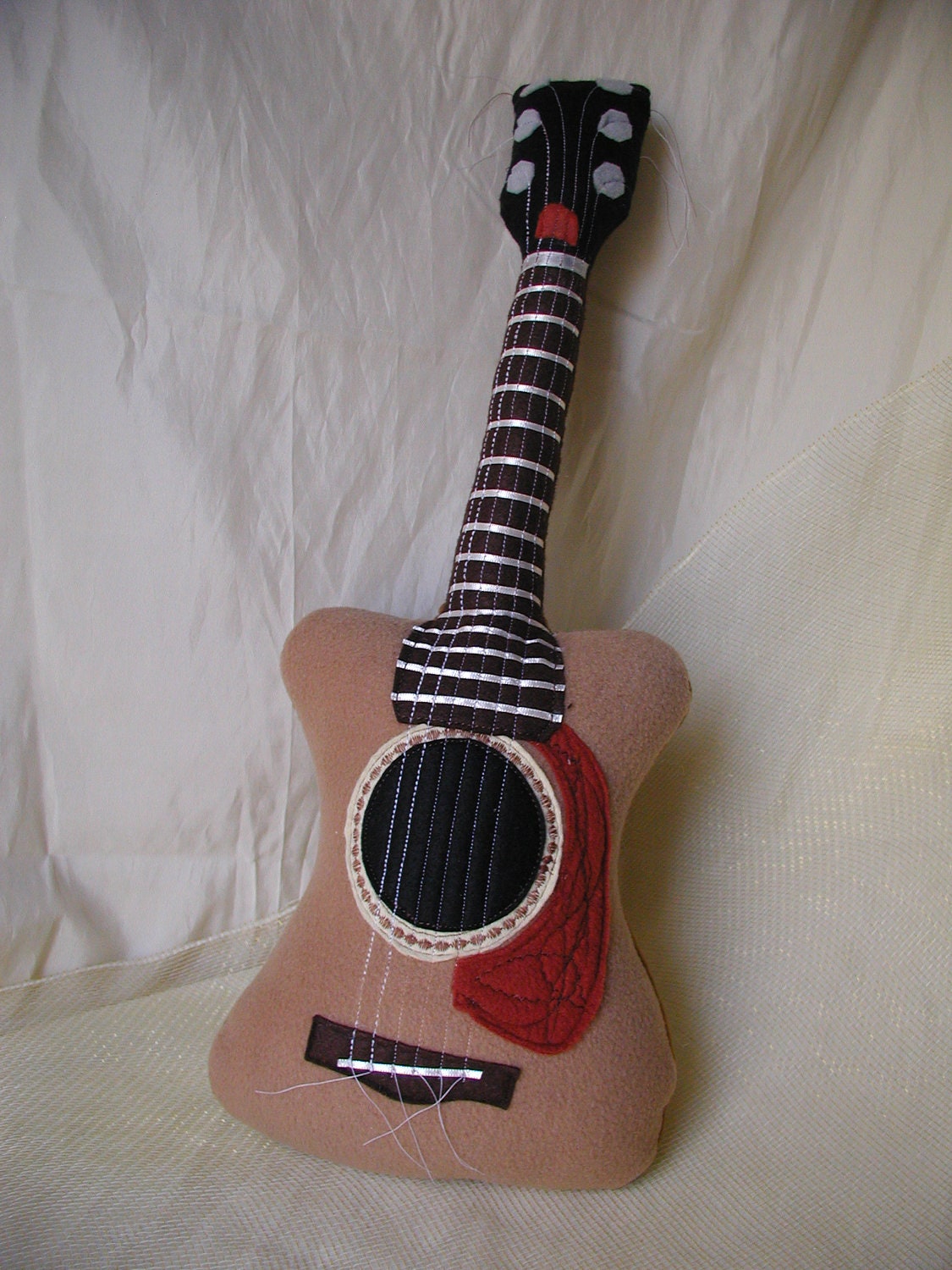 Acoustic Mini Plush Guitar by Sew Cute Sweets