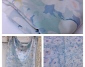 Vintage Floral Pillowcase -Blue Country Floral