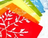rainbow napkin set. made to order