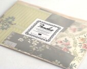 Floral Flowers Deco Plants Leaves Vintage Wallpaper Scrap Pack Pieces