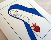Virgin Mary Inappropriate Card