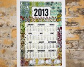 2013 wall calendar-13 x 19 poster-bunny edition