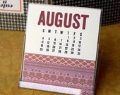 SALE- 2013 Desktop Calendar
