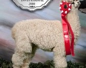 Alpaca Fleece from Yearling Zotico - Light Fawn - 11 ounces/325 grams