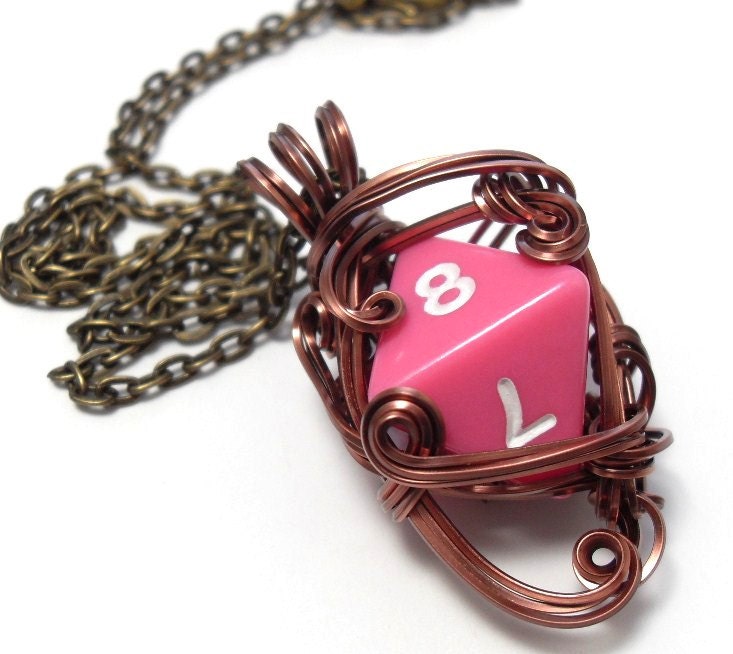 D8 Die Necklace