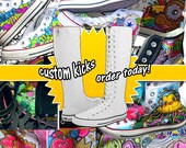 Custom XX-High Top Shoes Boots