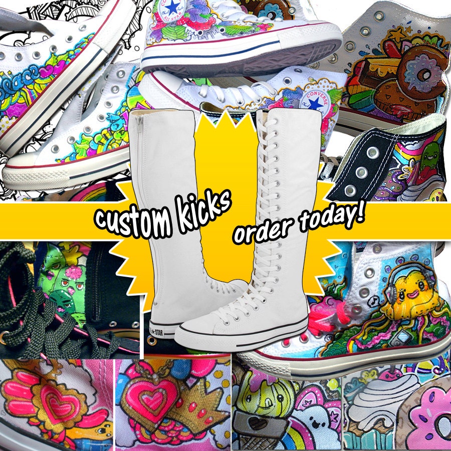 Custom XX-High Top Shoes Boots