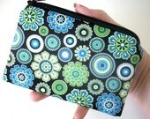 Retro Zipper Pouch Coin Purse Eco Friendly Padded Gadget Case - NEW Retro Oasis