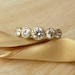 5 Stone Bezel Set Diamond Band