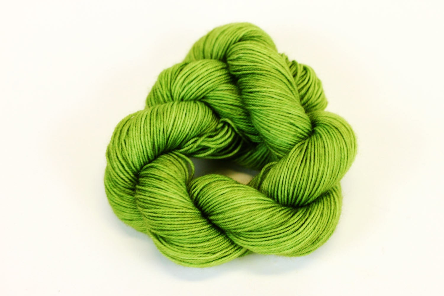 Granny Smith - Fingering yarn - dyed to order