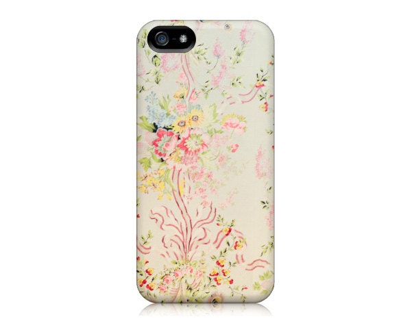 Floral iPhone 5 Case Accessory for Women - Wallpaperie - Versailles, Mother's Day, Spring, Marie Antoinette, Feminine, Floral, Pastel