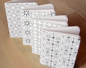 Black & White Booklets Set - 4pk