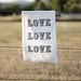 LOVE dish towel