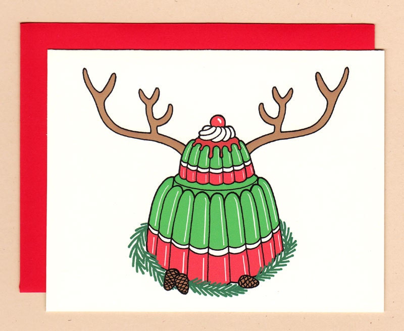 christmas jello holiday card