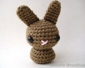 Mocha Moon Bun - Amigurumi Bunny Rabbit