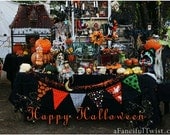Halloween Party Cards - 5 Postcard Set