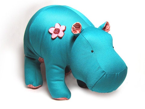 Hippo Heather Stuffed Pattern PDF