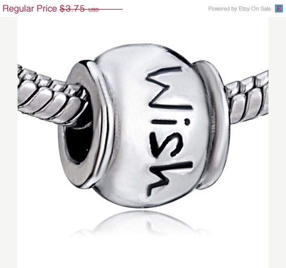 European Beads Authentic Pugster WISH  bead  LASt ONe  Grad Graduation class of 2013
