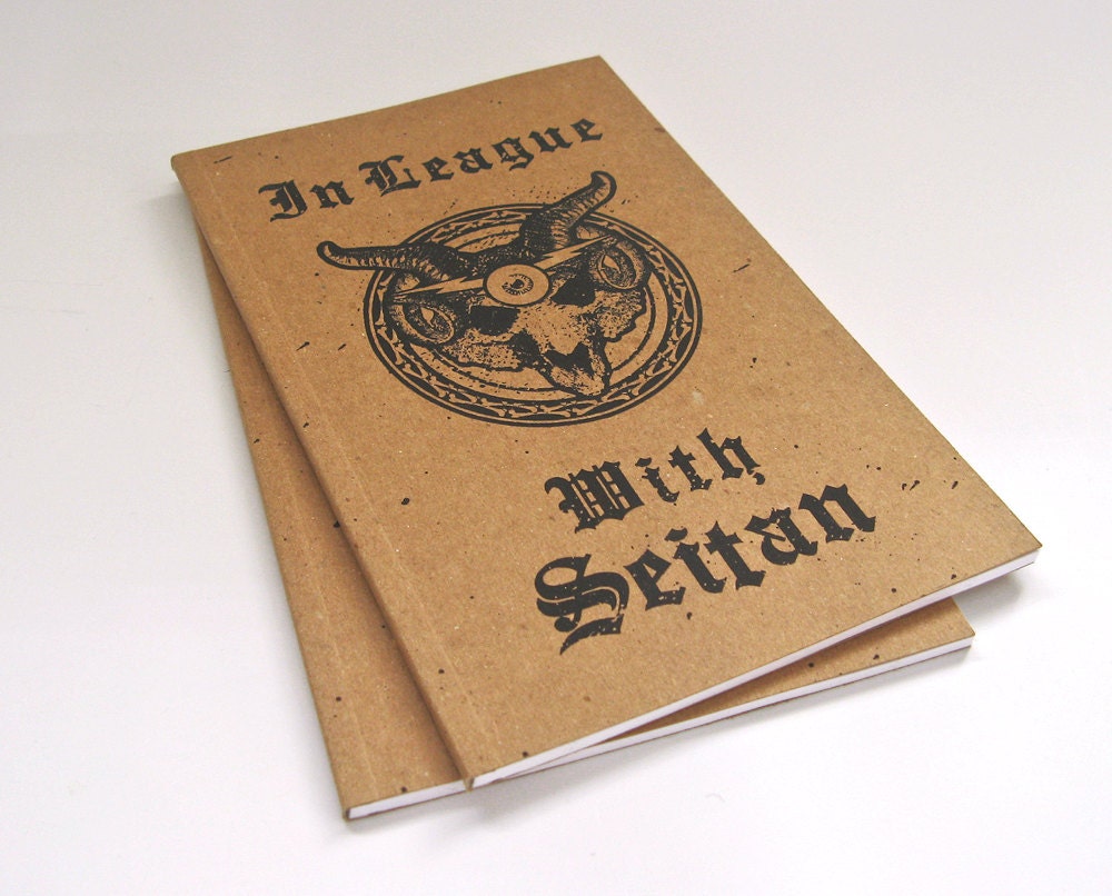 Medium notebook- In League with Seitan