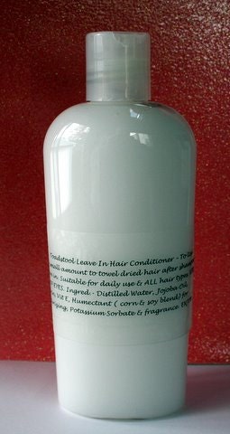 Conditioner Midnight Kiss Hair Conditioner Leave In Jojoba Oil Glycerin Vit E made by Toadstool Soaps