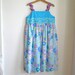 Girls Aqua & Purple Knot Dress  - Girls Children's clothing  - Sizes 2T through girls size 8