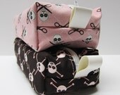 boxy baggies .. a pouch pair for grooming bits or other neccesities
