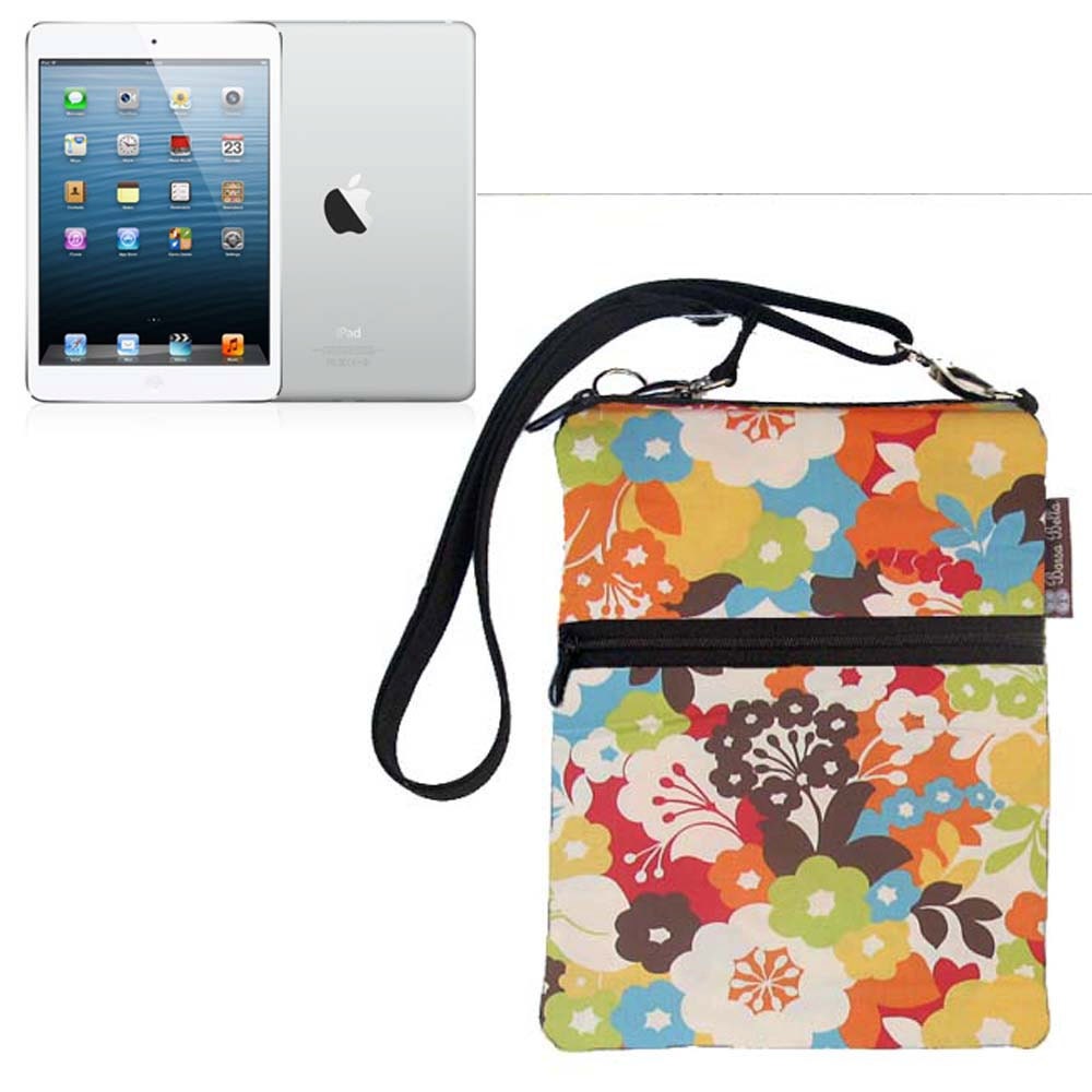 iPad Mini Bag / iPad Mini Case / iPad Mini Cover / iPad Mini Sleeve / TRAVEL BAG  - Book of Color Fabric