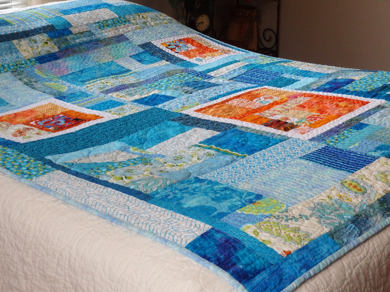 Modern Quilt - Sunday Morning Splash