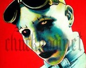 Print 8x10" - Marilyn Manson - Beautiful People Spooky Halloween Monster Creature Heavy Metal Industrial Cyberpunk Satan Gothic Devil Horror