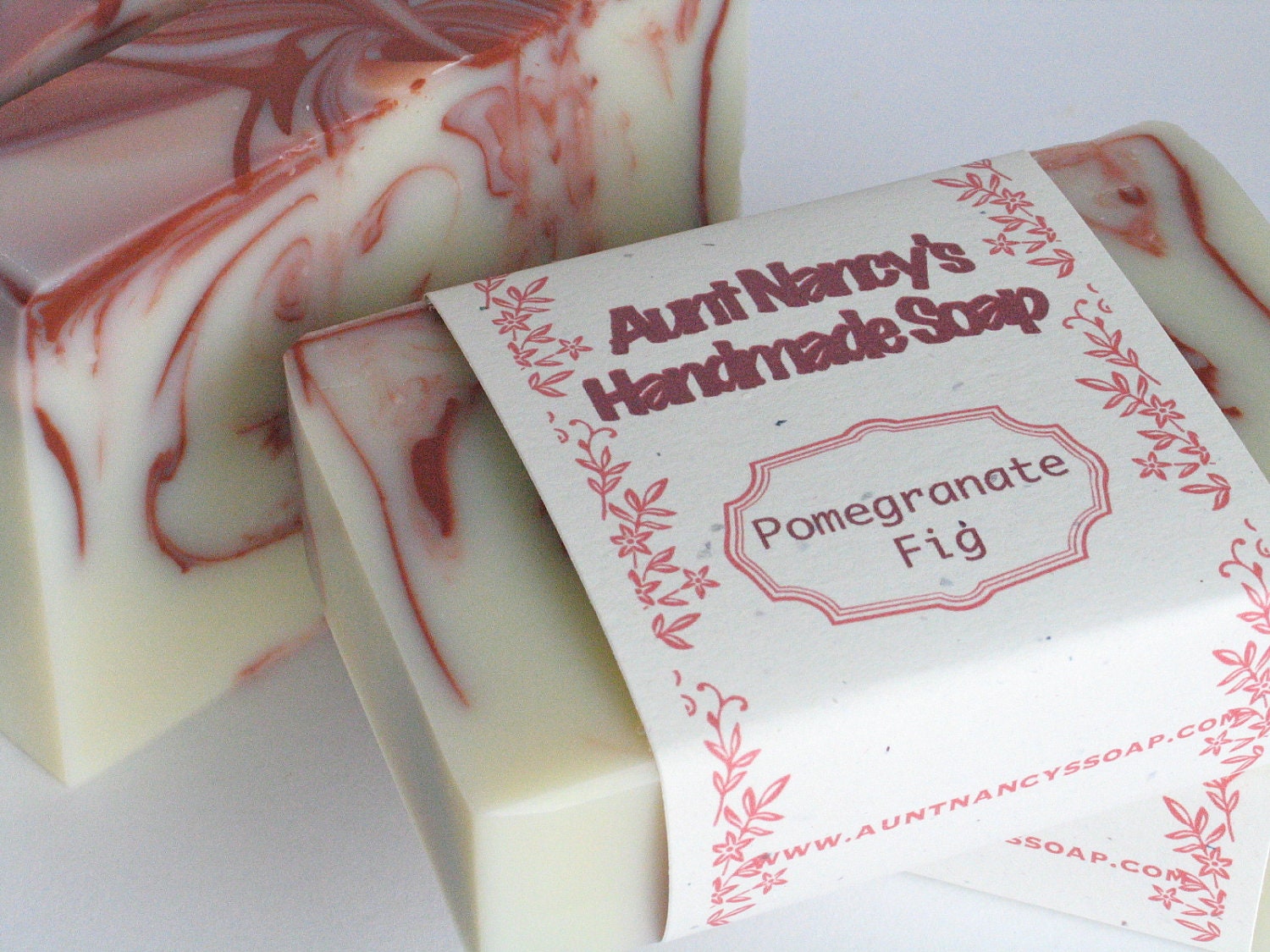 Pomegranate Fig Soap Handmade Cold Process Soap