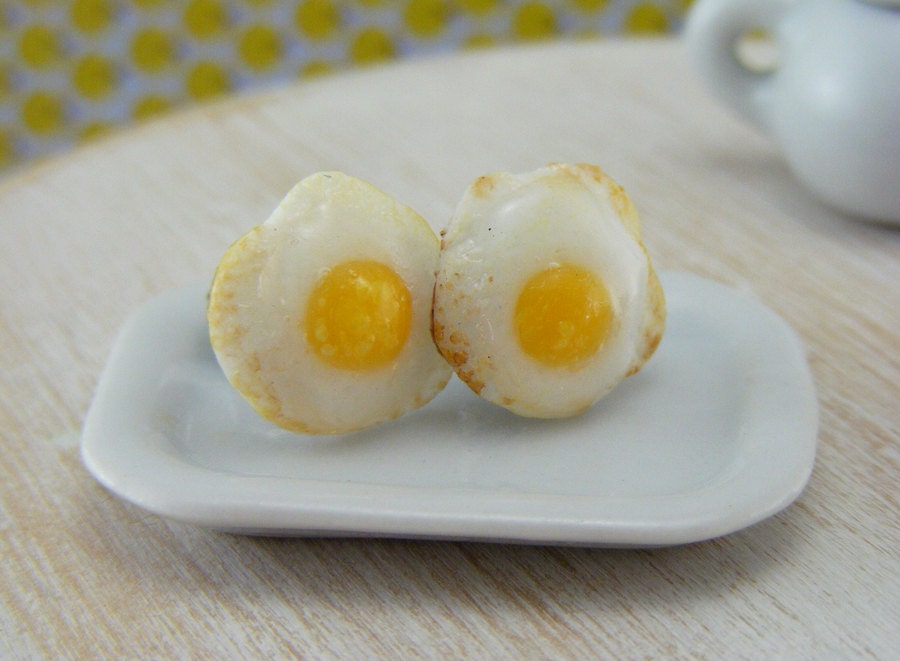 Fried Eggs - Studs / Post Earrings