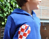 Argyle Lobster Claw Kids Hoody Infant Kids Hoodie Sweatshirt