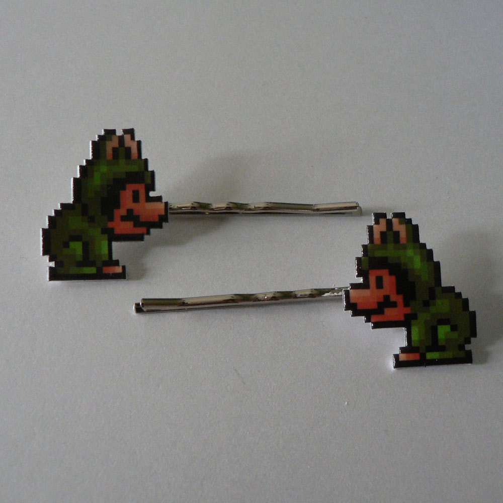 crambone - super mario 3 frog bobbypins