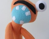 Bruce Wolcott Van Decamp monsta plush