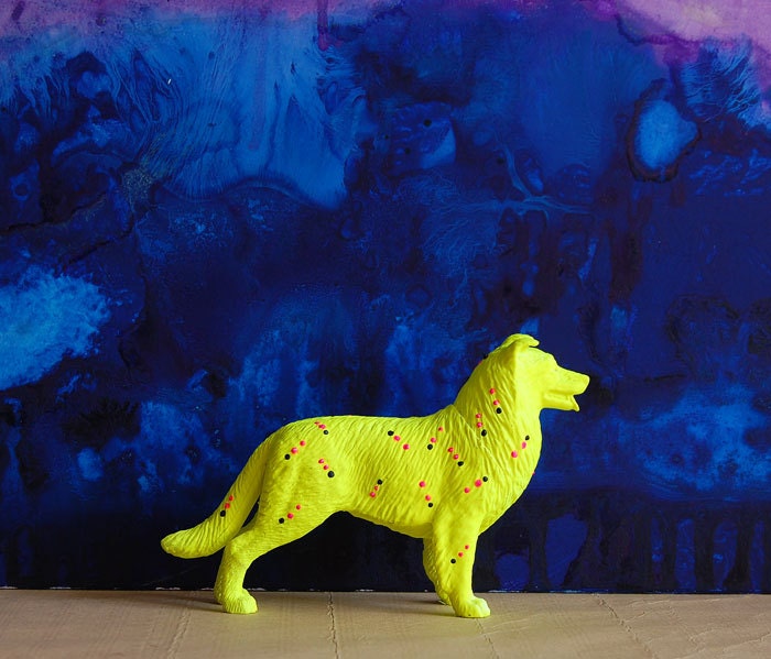 dog yellow/the strange planet