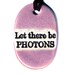 Let There Be Photons Ceramic Necklace in Pink