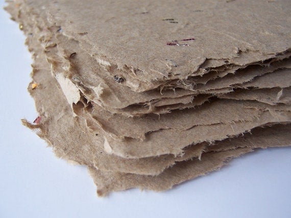 Limited Edition Handmade Paper - LAST ONE, Marilyn's Kraft, 4/package