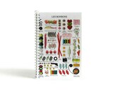 Les Bonbons - Notebook Spiral Bound (4 x 6)