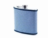 Houndstooth Flask