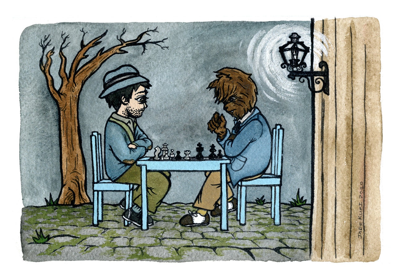 Cyclops & Werewolf Chess Match