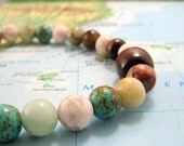 Kavi Jasper Infinity Mala Bracelet for Men