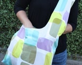 Sling tote bag in Prints Charming fabric