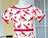 Custom Cotton Party Dress From a Vintage 1950's Pattern