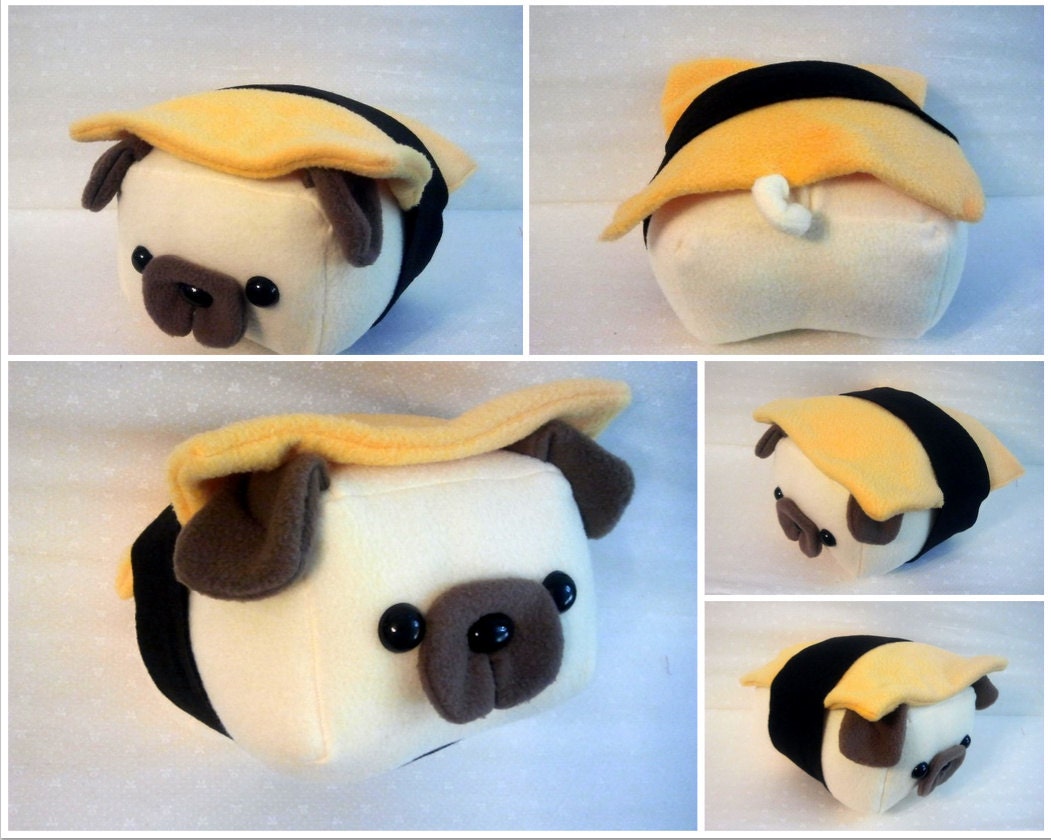 Tamago Egg Sushi Pug Large