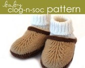 Baby Clog-n-Soc PDF PATTERN - (0-3, 3-6, 6-12 months)