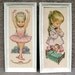 Vintage 60s Little Girl Prints - Set
