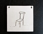 chair plaque (A).